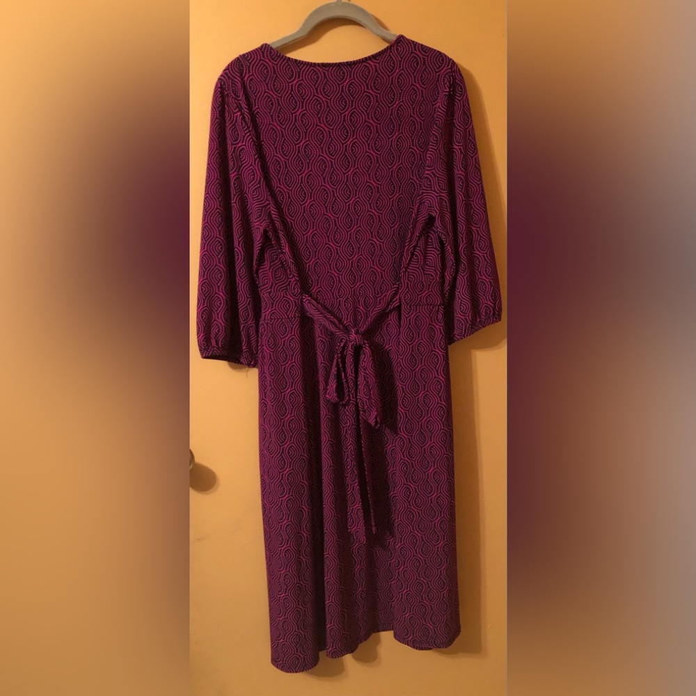 Faux wrap dress - Picture 2 of 5